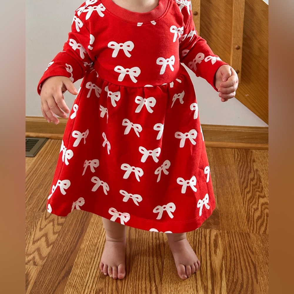 Hanna Anderson bow dress